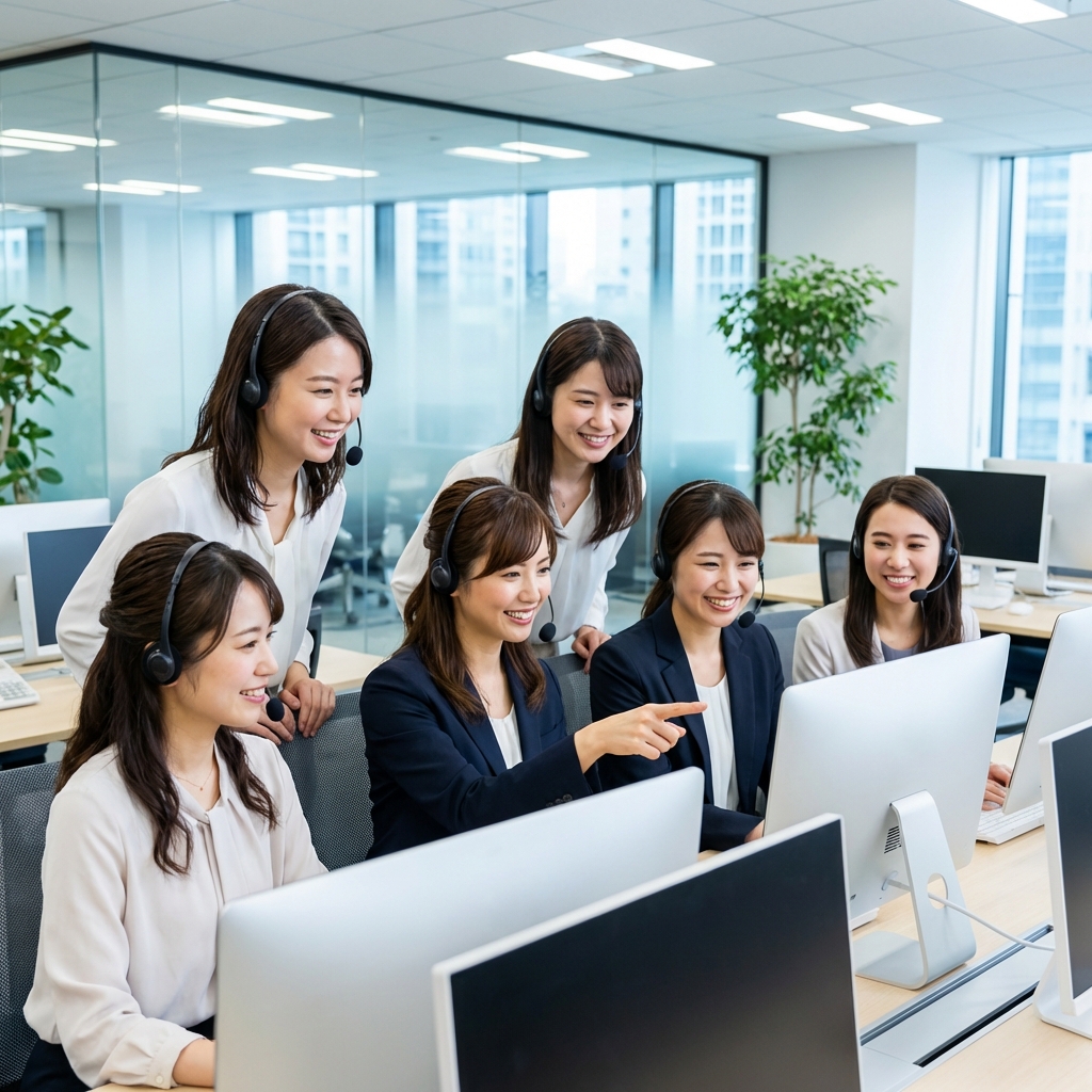 オペレーター全員の対応品質を徹底